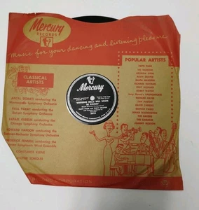 Patti Page Rusty Draper Mercury #5895 78 RPM Schallplatte Hochzeit Glocken Release Me - Bild 1 von 4