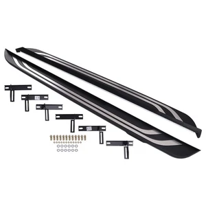 Step Rails Side Step Nerf Bar for Toyota RAV4 2019-2024 Non-Slip Surface Black - Picture 1 of 20