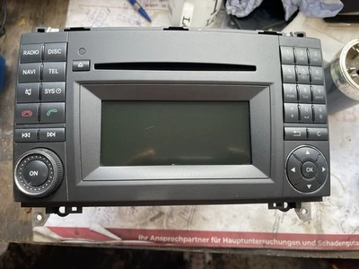 Mercedes W169 Headunit Bedienteil Radio Navi Telefon BD0830 A 169 900 22 00 - Bild 1 von 2