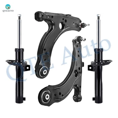 Set of 4 Front Lower Control Arm Ball Joint-Strut For 2005 2006 Volkswagen Jetta - Image 1 of 4