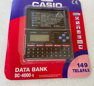 Casio Datenbank DC-4000S - New old stock - noch versiegelt. - Bild 1 von 5