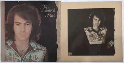 Neil Diamond Moods Vinyl LP Record 1972 UNI Pinckneyville Rare Pressing - Image 1 of 4