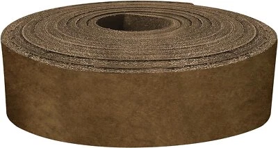 ELW 9-10 oz (3.6-4mm) Latigo Leather Straps Belt Grade 50" Cowhide Strips - Image 1 of 4