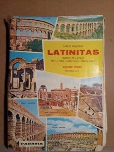 Latinitas volume primo grammatica - piazzino - paravia 1° ed. 4°rist 1968 libro - Bild 1 von 2