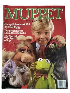 Muppet Magazine Winter 1984 Kermit Piggy Fozzie Ricky Schroder He-Man Vtg 80s - Picture 1 of 9