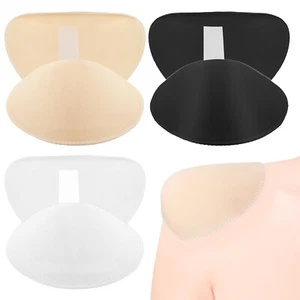 3 Pairs Shoulder Pads Thickness 1.5cm Thickness Set-in Shoulder Pads Breathab... - Picture 1 of 6