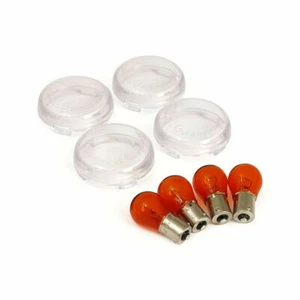 Calibrador Medidor Lentes Intermitentes Claras Harley Davidson Fat Boy Delgado - Imagen 1 de 12