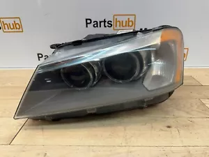 2011-2014 BMW X3 (F25) LEFT FRONT DRIVER HID XENON ADAPTIVE HEADLIGHT LIGHT LAMP - Picture 1 of 13