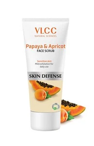 VLCC Papaya And Apricot Face Scrub For Sensitive Skin 80g - Picture 1 of 8