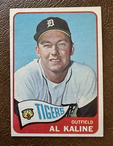 1965 TOPPS #130 AL KALINE DETROIT TIGERS HOF - Picture 1 of 2