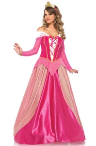 Princess Aurora Sleeping Beauty Women Adult Costume - Picture 1 of 2