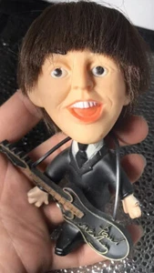 Beatles Paul McCartney w/Guitar Instrument Doll Figurine Vintage 1964 Excellent - Picture 1 of 12