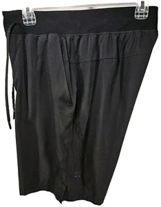 Lululemon Men Medium Shorts T.H.E Linerless 9" Black Training Shorts Classic Fit - Picture 1 of 12