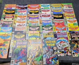 Marvel Tales Spider-Man Comic Run 168-206 Thor Havok Man-Thing Murderworld - Picture 1 of 21