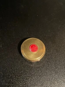 COTY GITANE DECORATIVE 1.5" COMPACT STILL HAS POWDER IN IT VINTAGE - Picture 1 of 11