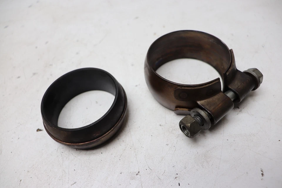 Abrazadera de escape + anillo de sellado J179 para Porsche 911 993 Carrera 1994 Foto 1 de 1