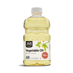 Whole Foods Market 365 Vegetable Oil, 32 Fl Oz - Premium Cooking Oil - Picture 1 of 2