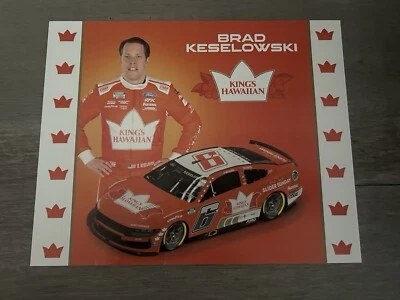Брэд Кеселовски #6 2024 королей гавайский RFK гонки Nascar герой карта открытка - Изображение 1 из 2