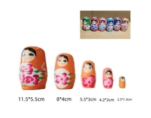🪆 BAMBOLE RUSSE MATRIOSKA DECORATIVE 🪆 - Foto 1 di 1