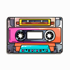 Autoaufkleber Sticker Retro Kassette Cassette Tape Aufkleber