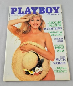 Vintage Playboy Hungary July 1991 Sarka Lukesova / Lisa Matthews - Foto 1 di 2