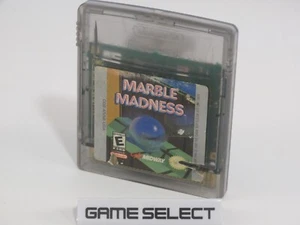 MARBLE MADNESS NINTENDO GAME BOY COLOR GBC e ADVANCE GBA CARTUCCIA ORIGINALE - Foto 1 di 1