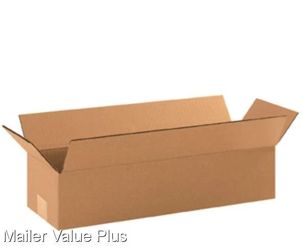 50 - 24 x 6 x 6 Shipping Boxes Packing Moving Storage Cartons 24x6x6 Mailing Box - Image 1 of 1