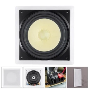 300W 10" In Wall Passive Subwoofer Audio Speaker Fiber 8-ohms 33~230Hz 88dB - Picture 1 of 6