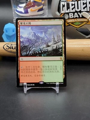 Chinese (S) Wooded Foothills MTG: Khans of Tarkir 249/269 Regular Rare (JB) - Image 1 of 2
