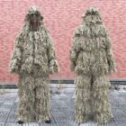 3D Withered Grass Ghillie Suit 4Pcs Snipermilitary Tactical Army Hunting Clothes