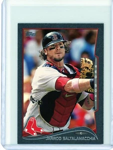 2014 Topps Jarrod Saltalamacchia #48 schwarz #/63 Boston Red Sox - Bild 1 von 2
