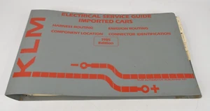 KLM Service Guide Wiring Diagrams for 1982-1985 Honda Toyota Porsche Nissan VW - Picture 1 of 10
