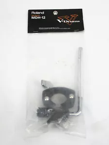Roland V-Drums Pad Mount MDH-12 Hatched Clamp for MDS-series drum-rack hardware - Picture 1 of 2