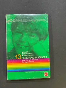 DISCOVERIES IN SCIENCES I MATTEL 3350 Learning Fun Module Vintage Unopened RARE - Picture 1 of 2
