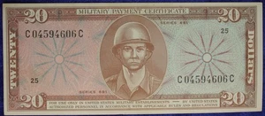 USA MPC 20 Dólares Serie 681 VF (6004) - Imagen 1 de 2