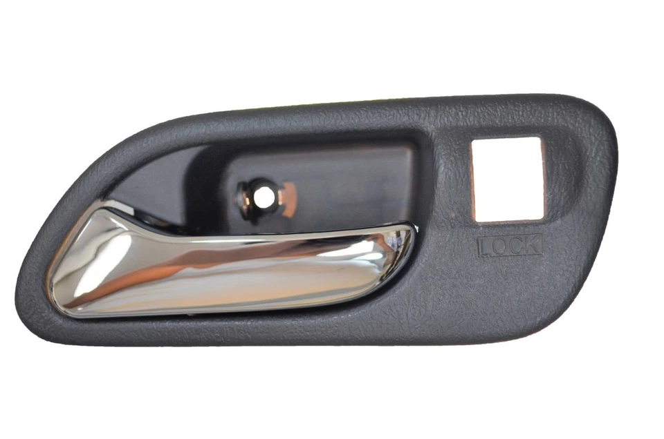 fits 1999 to 2003 Acura TL Interior Door Handle Front Left Chrome Gray - Imagem 1 de 2