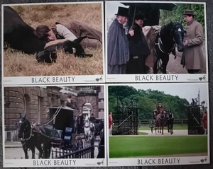 LOT OF 4 ORIGINAL LOBBY CARDS BLACK BEAUTY 1994 - Bild 1 von 1
