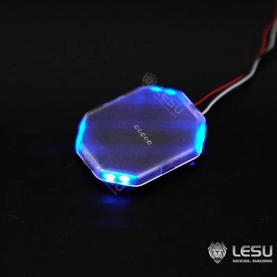 LESU Roof Caution Light Blue Warning LED For 1/14 Tamiye RC Truck Tractor Dumper - Image 1 of 4