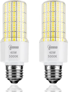 Led Light Bulbs 300W Equivalent Super Bright 5000Lm 5000K 40-5000k, Yellow - Picture 1 of 6