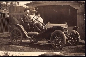 RPPC Postkarte Roadster Auto 1914 Automobil - Bild 1 von 2