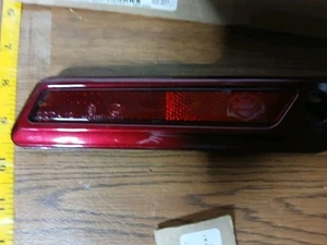 2 Genuine OEM Harley Davidson Saddlebag Faceplate Left Right Red 2015 Bin4 - Foto 1 di 1