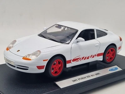 PORSCHE 911 996 Carrera 4 coupé- Welly - Scala 1/18 - Immagine 1 di 4