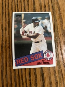 1985 Topps #150 Jim Rice - Red Sox - Near Mint/Mint - Bild 1 von 2