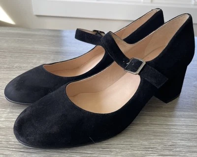 🔥 French Sole New York FS NY Tycoon Pump Black Shoes Heels Women’s Sz 8 B  $198 - Image 1 of 4