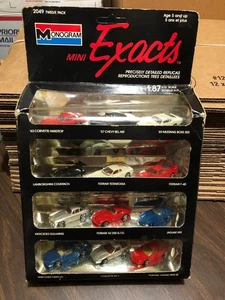 Monogram Mini Exacts   1:87   1989   12-car Gift Pack   #2049   New - Picture 1 of 2