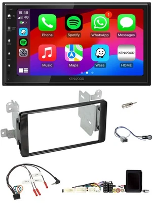 Kenwood Lenkrad USB DAB 2DIN Bluetooth Autoradio für Mitsubishi Outlander 14-18 - Bild 1 von 4