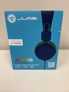 JLab JBuddies Studio Wired Kids Headphones On-Ear, Volume Limiter, School/Travel - Picture 1 of 6