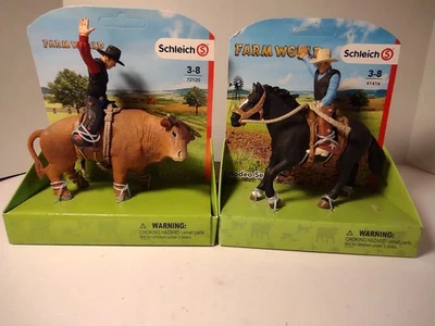 Juego de 2 figuras de acción Schleich Farm World en embalaje original Foto 1 de 4