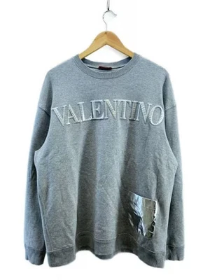 VALENTINO/Sudadera/M/Algodón/GRIS/Sólido/XV3MF18W84K Foto 1 de 4