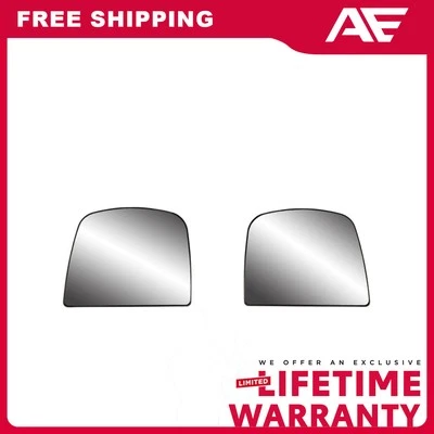 Door Mirror Glass Assemblies Set For 08-23 Chevrolet Express 2500 3500 4500 GMC - Image 1 of 3